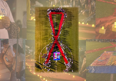 A Burning Hope! TDF Lightens Up Makati --- International AIDS Candlelight Memorial 2023 Photo